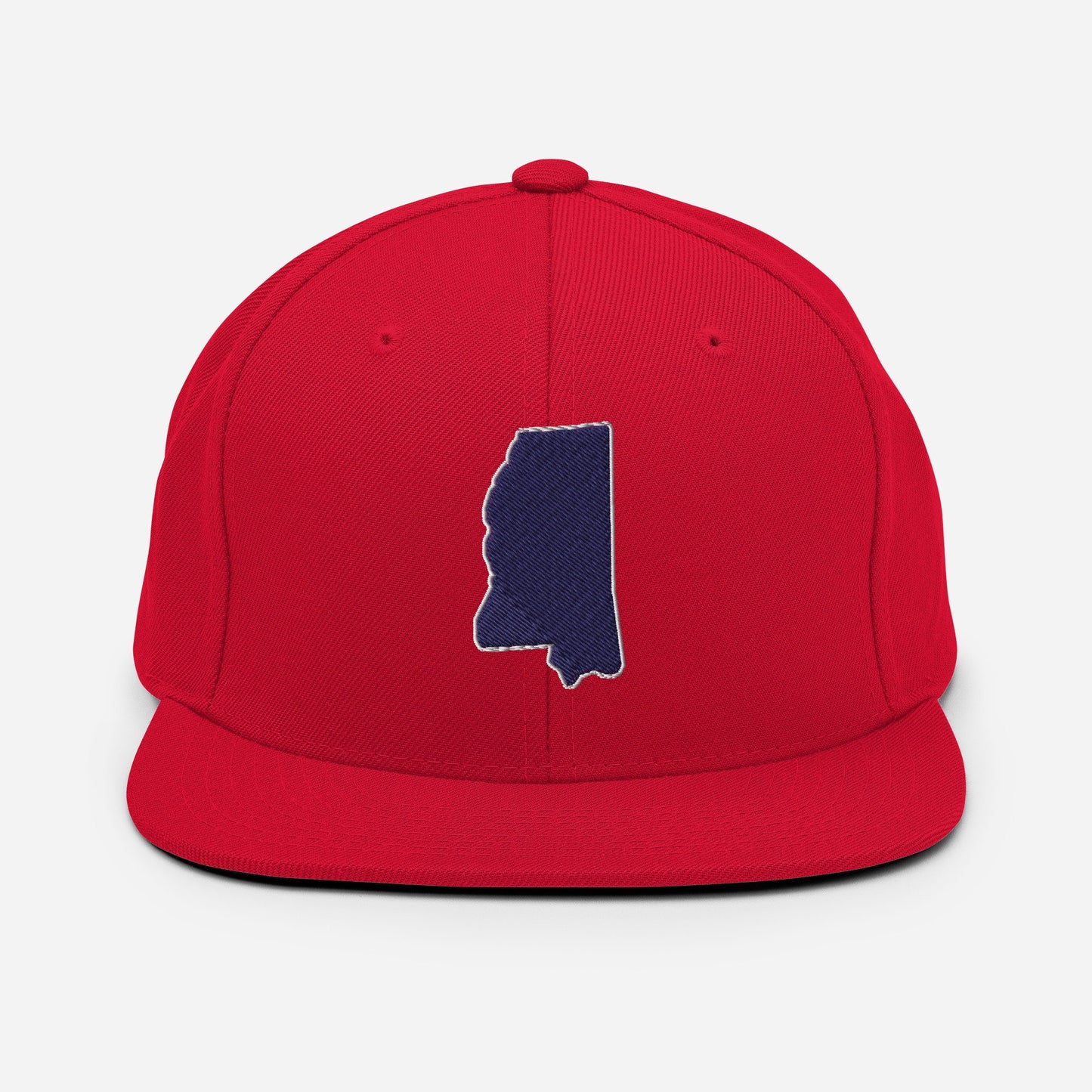 Mississippi Snapback Red