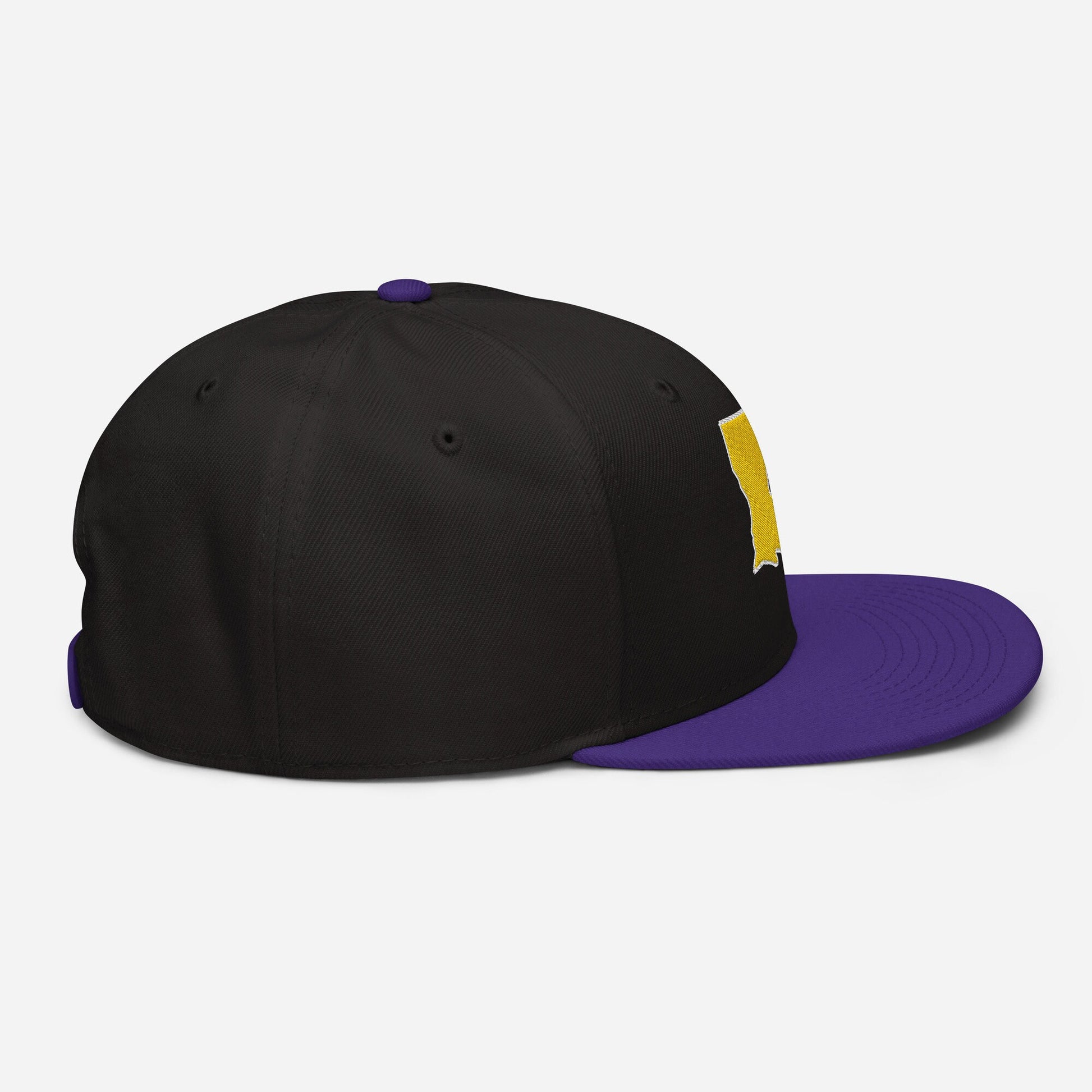 Louisiana Black Snapback