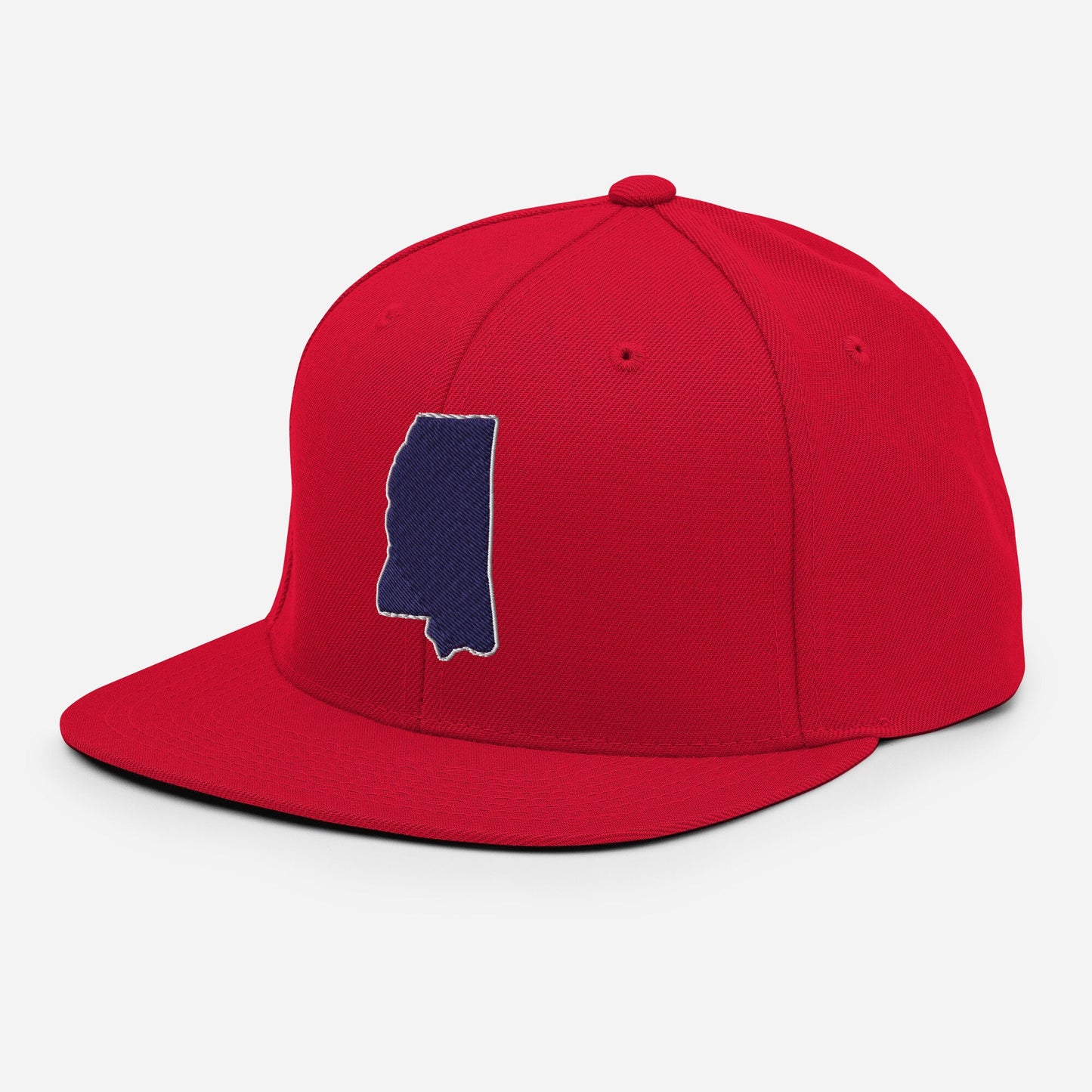 Mississippi Snapback Red