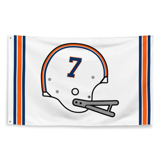 Pat Sullivan Football Helmet 34"x56" Flag