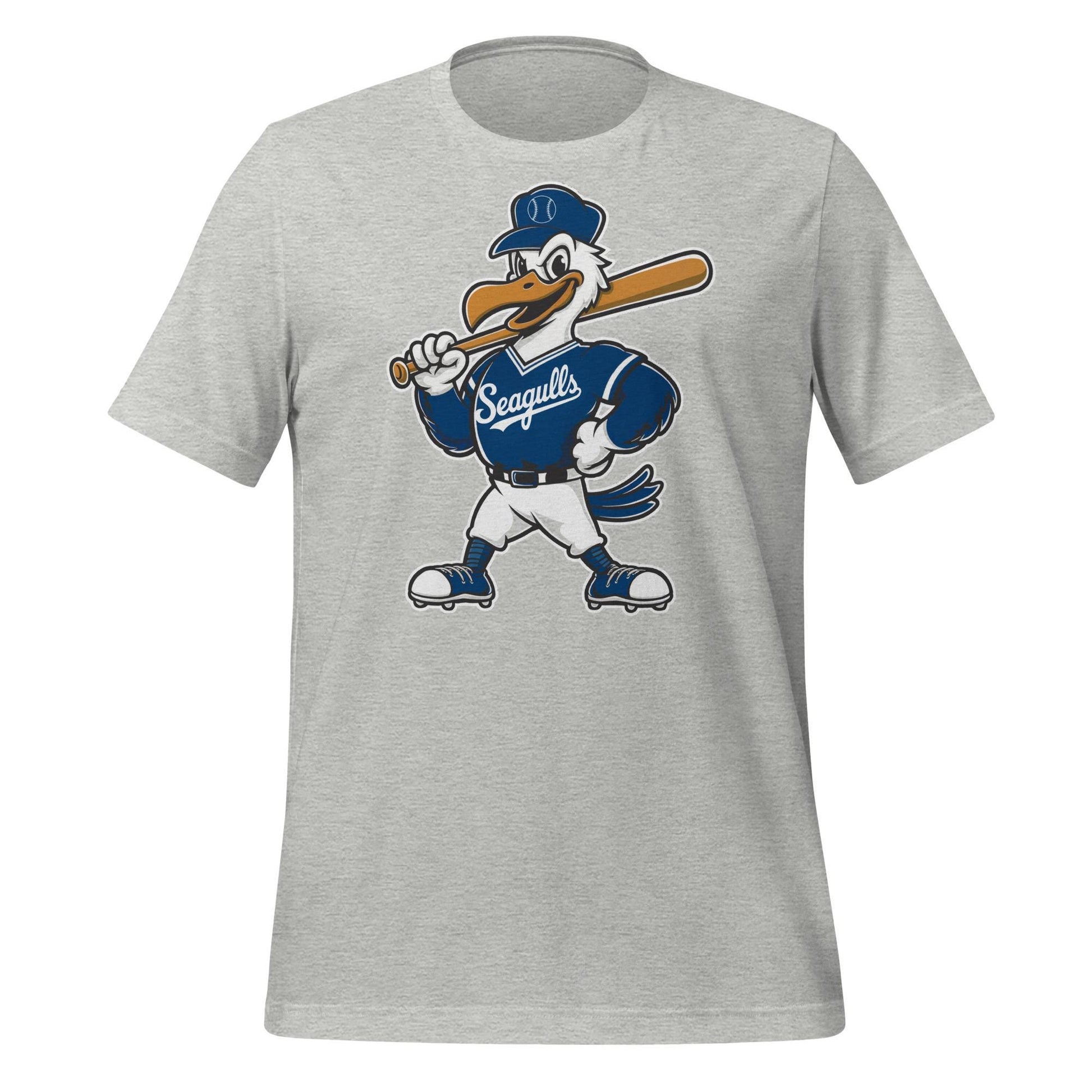 Seagulls Los Angeles Baseball Mascot T-Shirt | LA Blue Crew Fan Tee