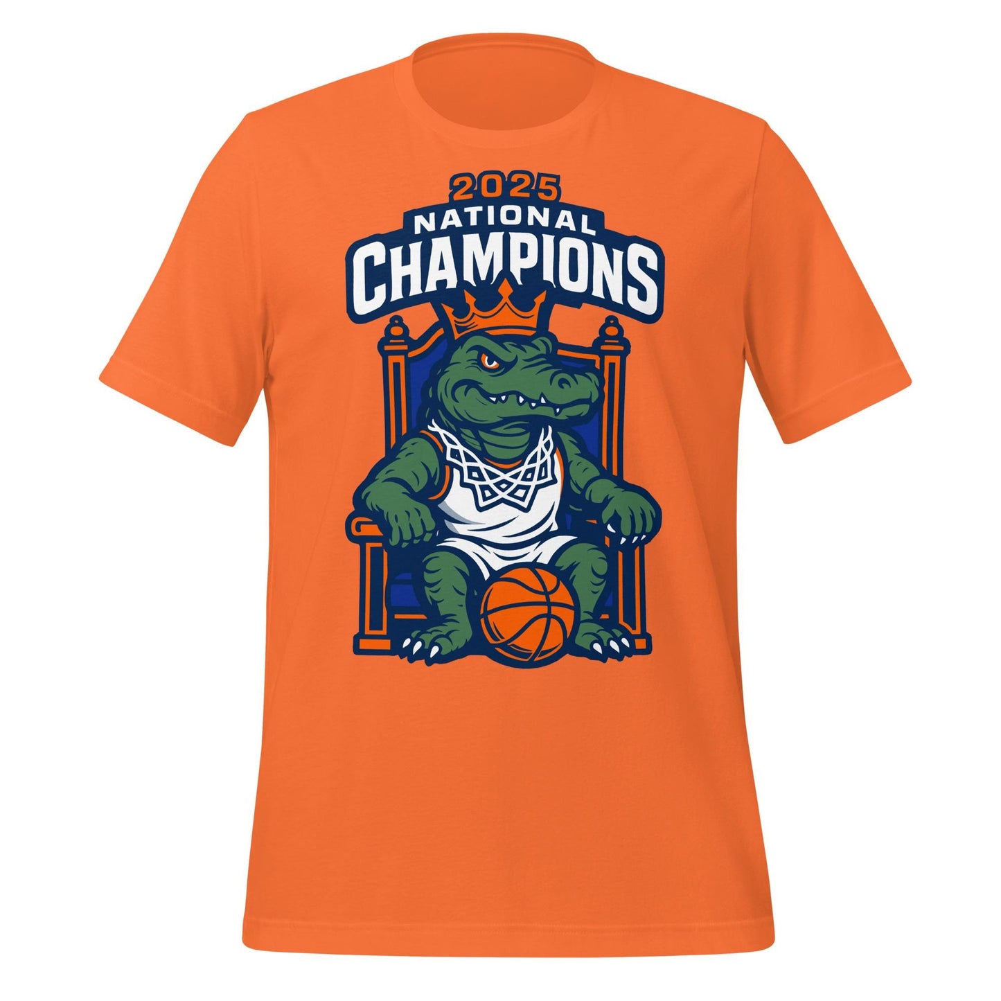 2025 Gators Basketball National Champions Shirt – Gator King Graphic Tee – College Hoops Victory T-Shirt