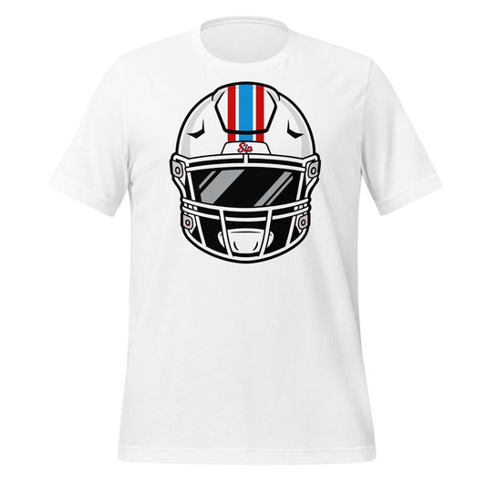 Mississippi White Football Helmet Tee – Oxford Game Day Shirt