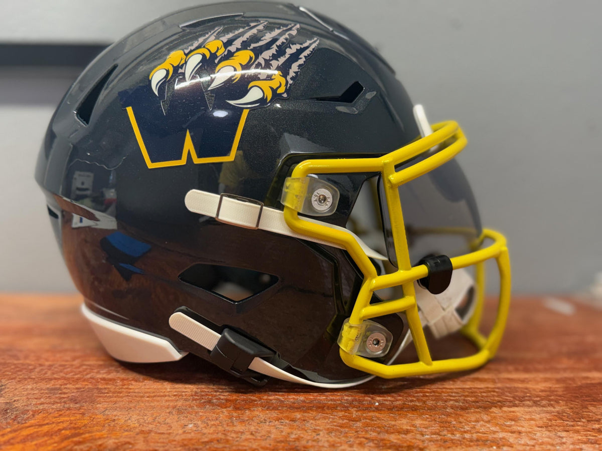 NEW! Custom Midi Size Football Helmets