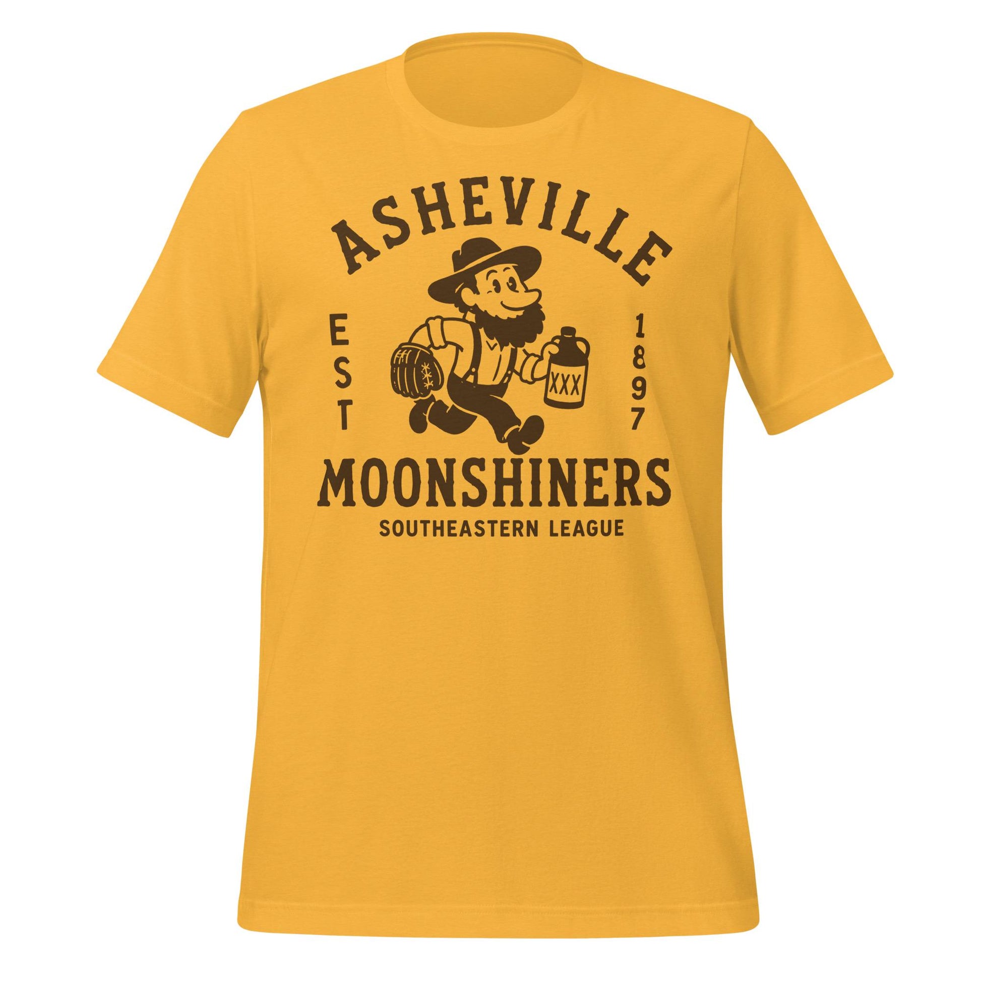 Vintage Asheville Moonshiners Baseball T-Shirt – North Carolina Minor League Baseball Tee