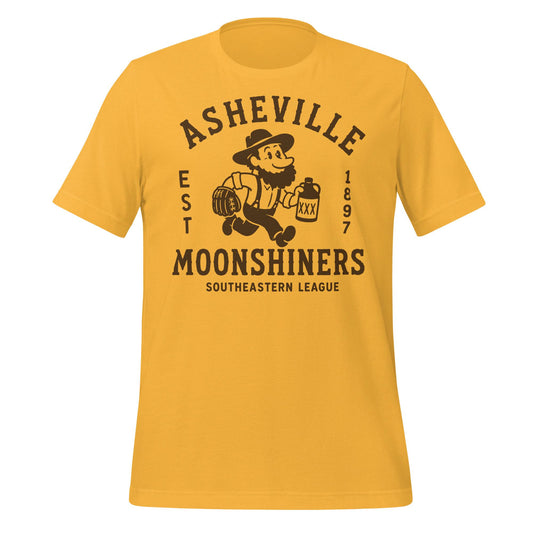 Vintage Asheville Moonshiners Baseball T-Shirt – North Carolina Minor League Baseball Tee