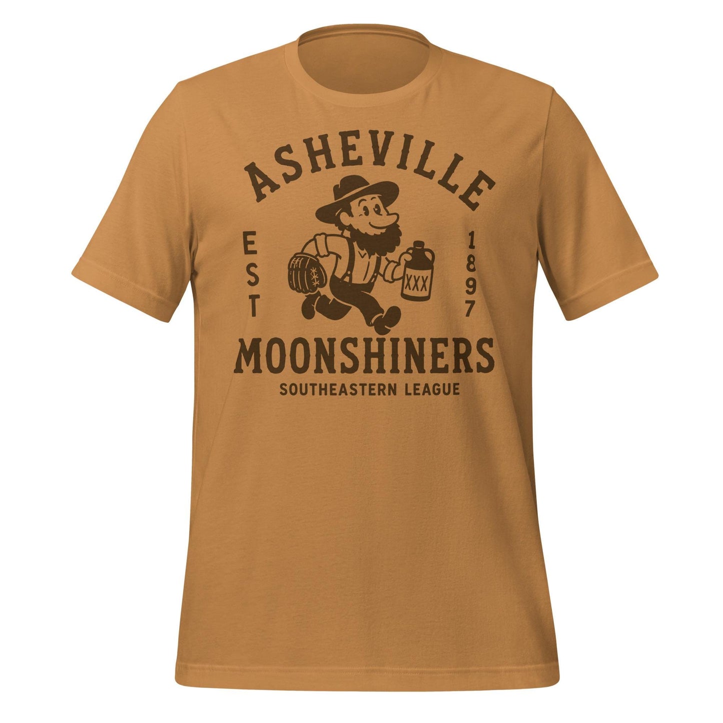 Vintage Asheville Moonshiners Baseball T-Shirt – North Carolina Minor League Baseball Tee