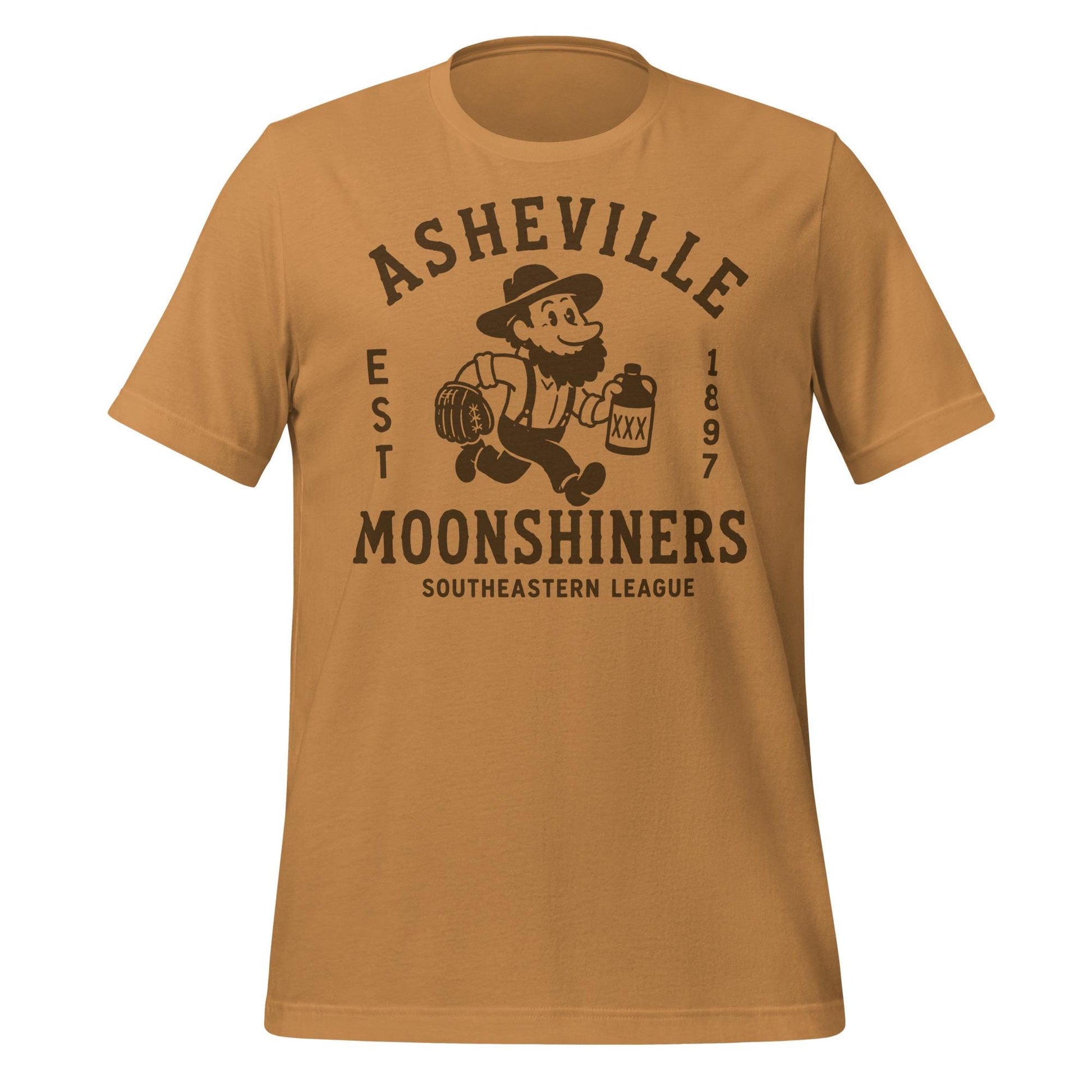 Vintage Asheville Moonshiners Baseball T-Shirt – North Carolina Minor League Baseball Tee