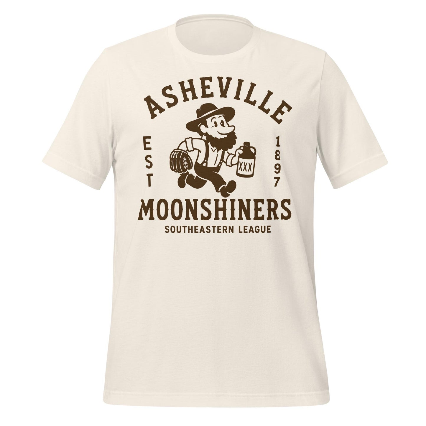Vintage Asheville Moonshiners Baseball T-Shirt – North Carolina Minor League Baseball Tee