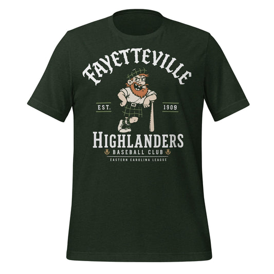 Vintage Fayetteville Highlanders Baseball T-Shirt – North Carolina Minor League Baseball Tee