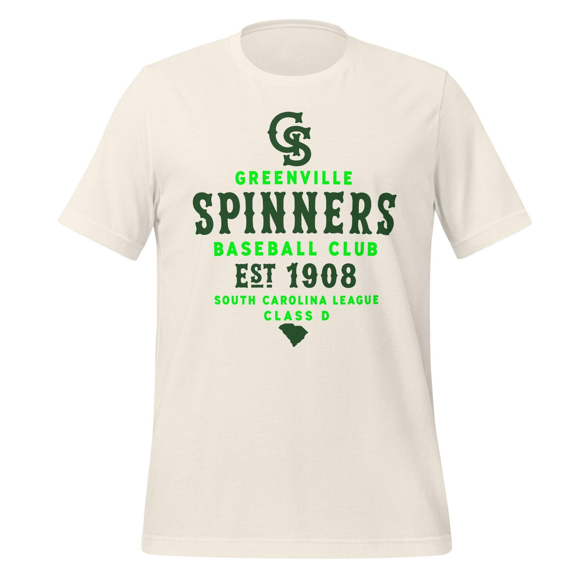 Vintage Greenville Spinners Baseball T-Shirt – South Carolina Minor League Baseball Tee