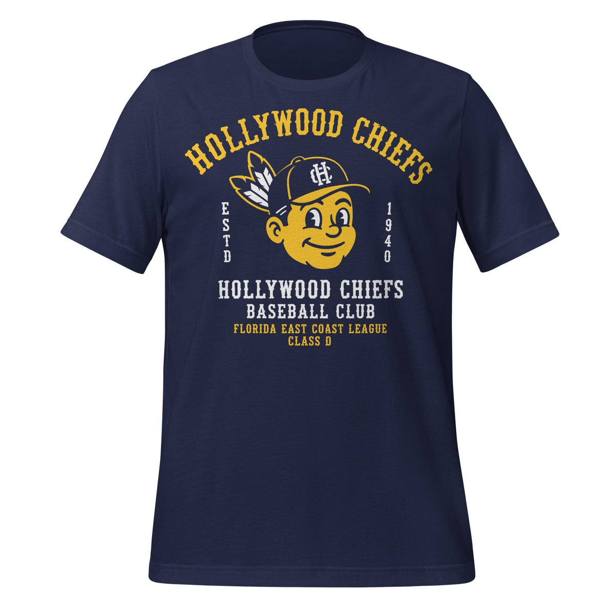 Vintage Hollywood Chiefs Baseball T-Shirt – Florida Minor League Baseball Tee