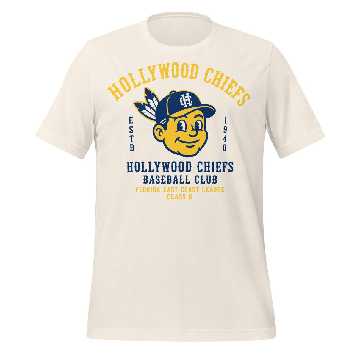 Vintage Hollywood Chiefs Baseball T-Shirt – Florida Minor League Baseball Tee