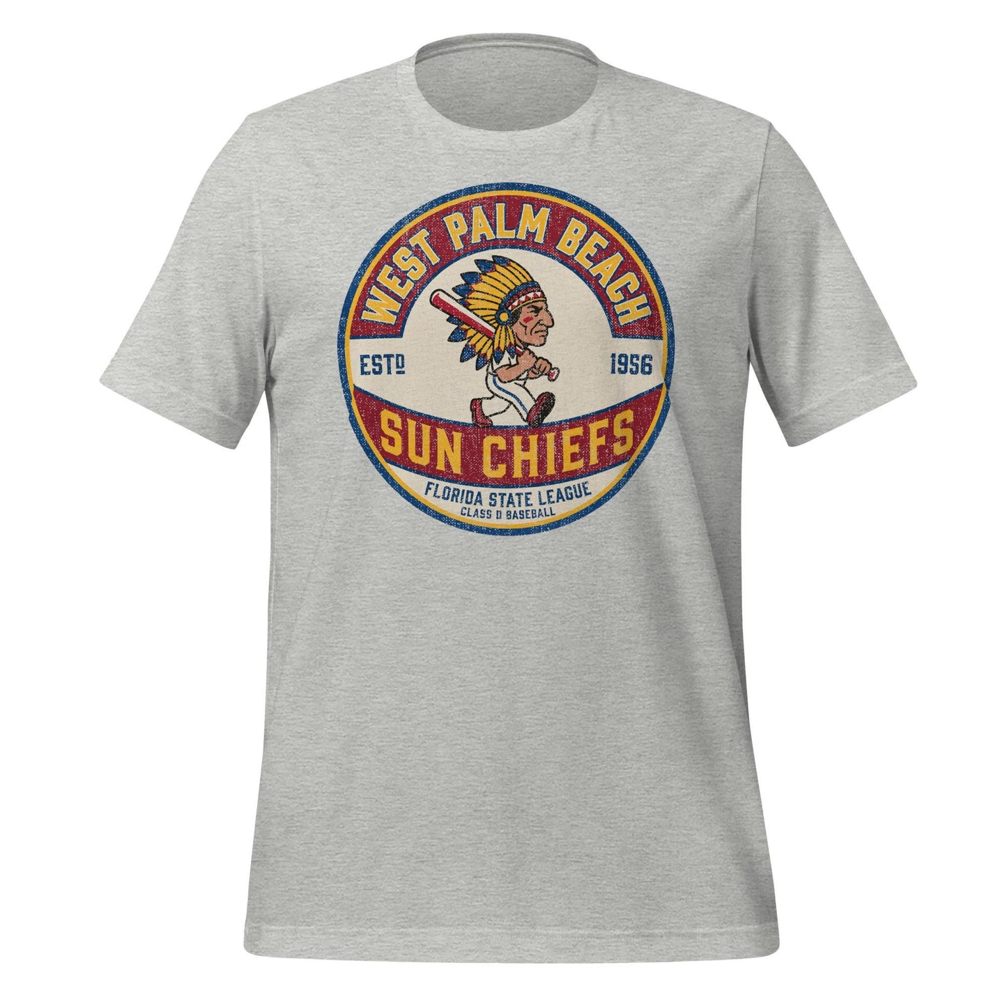 Vintage West Palm Beach Sun Chiefs Baseball T-Shirt – Florida Minor League Baseball Tee