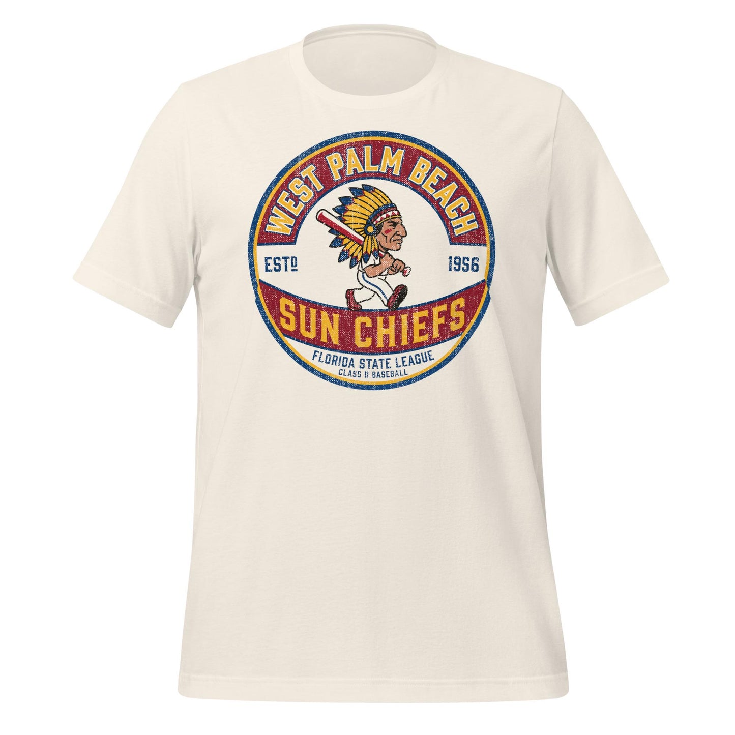 Vintage West Palm Beach Sun Chiefs Baseball T-Shirt – Florida Minor League Baseball Tee