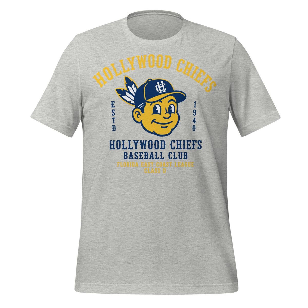 Vintage Hollywood Chiefs Baseball T-Shirt – Florida Minor League Baseball Tee