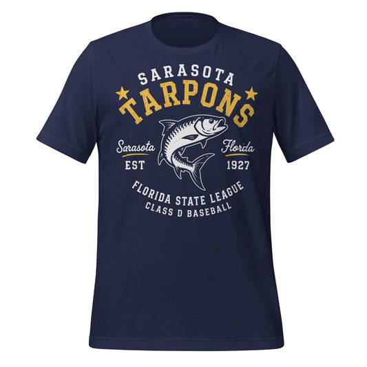 Vintage Sarasota Tarpons Baseball T-Shirt – Florida Minor League Baseball Tee