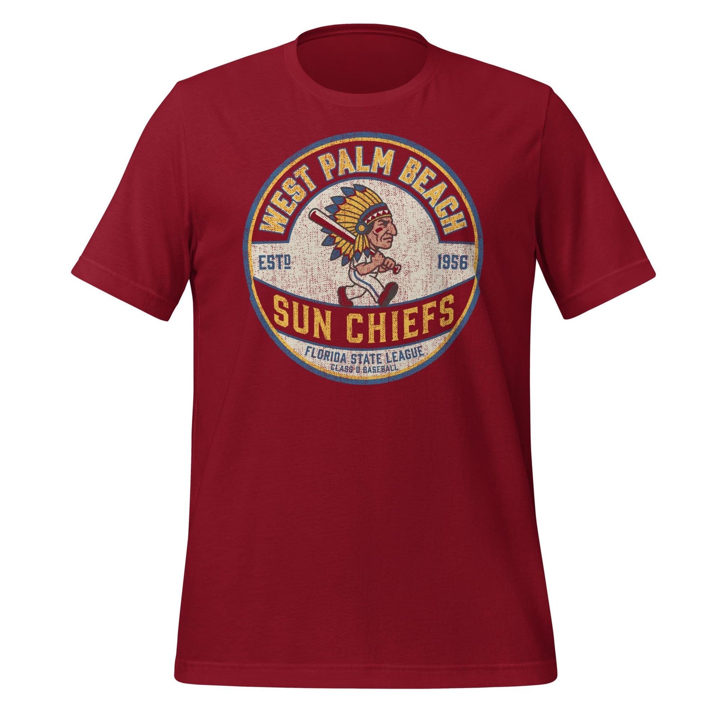 Vintage West Palm Beach Sun Chiefs Baseball T-Shirt – Florida Minor League Baseball Tee