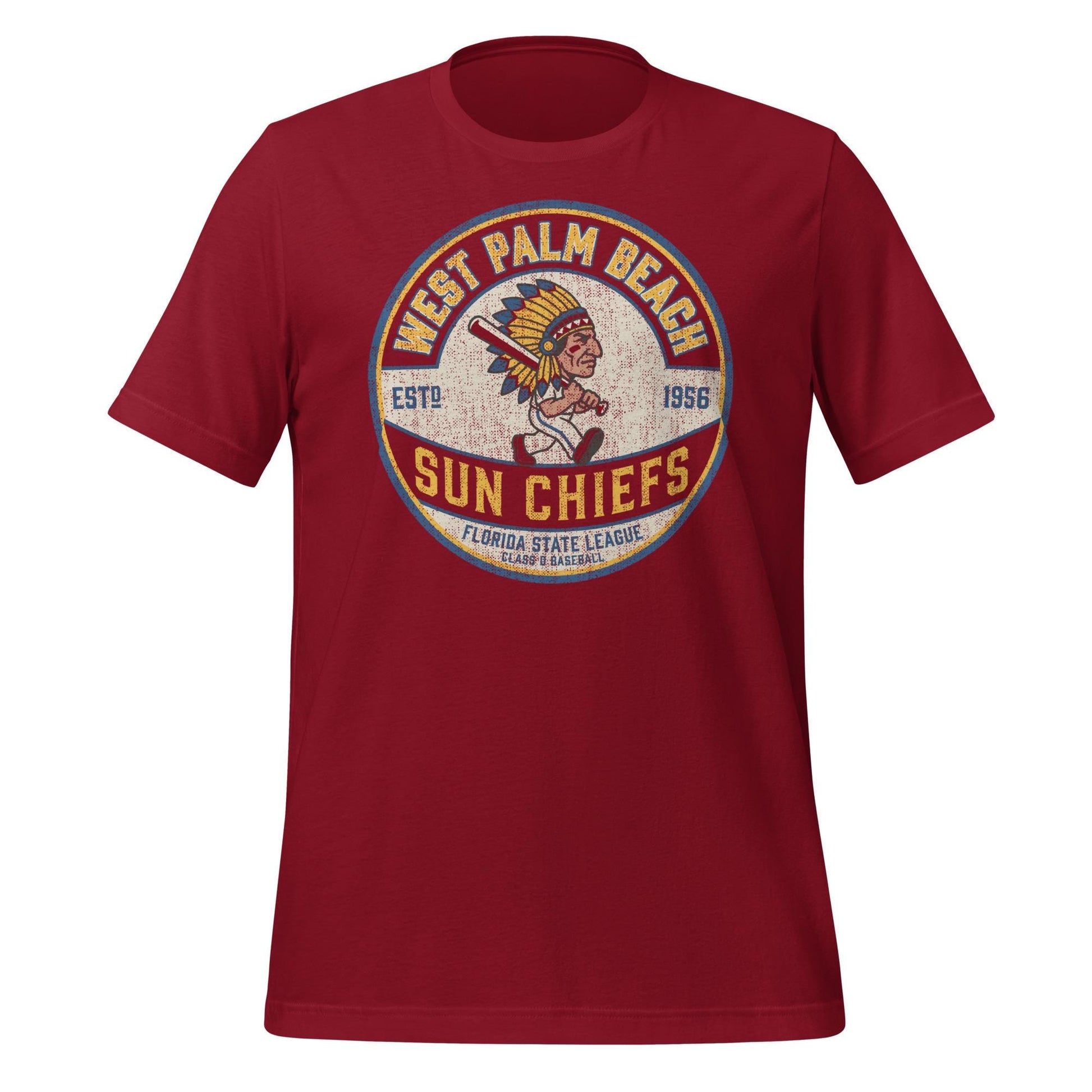 Vintage West Palm Beach Sun Chiefs Baseball T-Shirt – Florida Minor League Baseball Tee