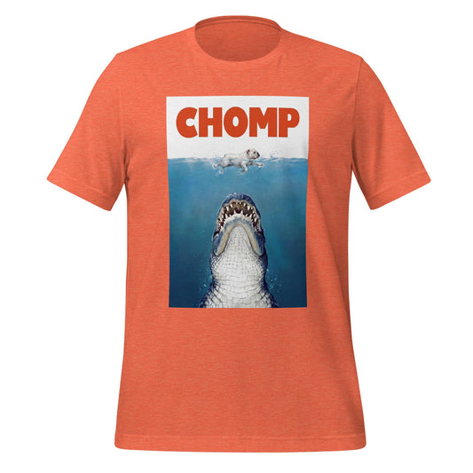 CHOMP Gator Jaws Parody T-Shirt – Florida Football Fan Game Day Shirt