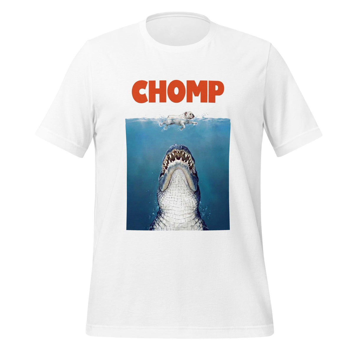 CHOMP Gator Jaws Parody T-Shirt – Florida Football Fan Game Day Shirt
